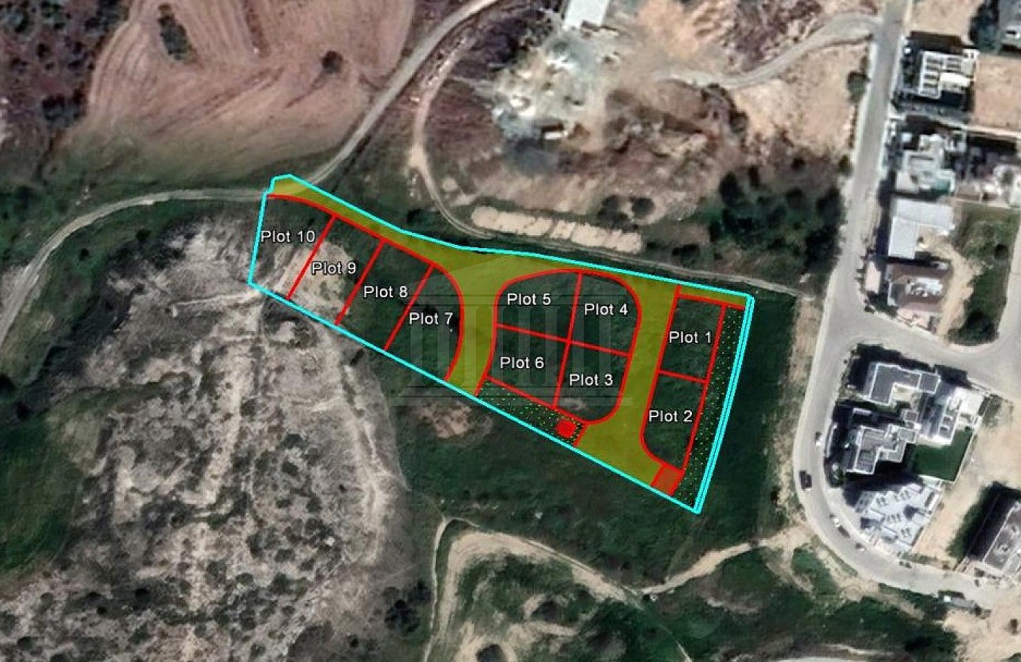 Under Division Residential Plot (No.4) in Egkomi, Nicosia